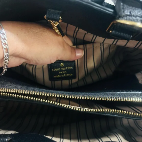 Louis Vuitton Black Satchel